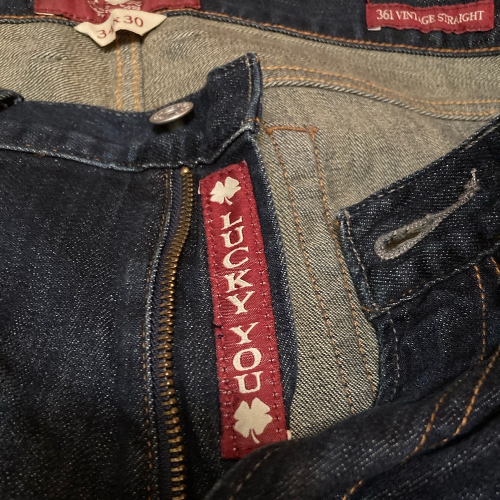 Lucky Brand 361 Vintage Straight Jeans size 34 x 30 - Picture 15 of 15